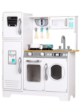 Drewniana kuchnia z akcesoriami dla dzieci ECOTOYS ECOTOYS