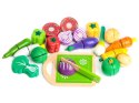 Drewniane warzywa do krojenia dla dzieci 20 sztuk ECOTOYS ECOTOYS