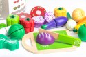 Drewniane warzywa do krojenia dla dzieci 20 sztuk ECOTOYS ECOTOYS