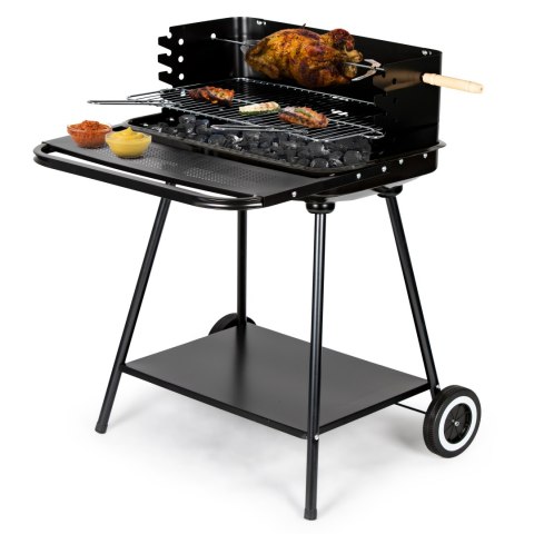 Grill ogrodowy z rożnem i regulacją rusztu + dwie duże półki MultiGarden MultiGarden Grill ogrodowy z rożnem i regulacją rusztu + dwie duże półki MultiGarden MultiGarden