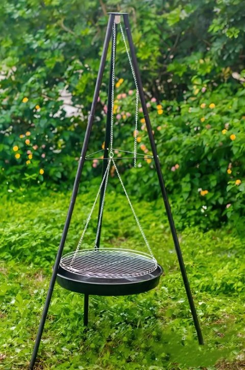 Palenisko grill ogrodowy ogrodowe z rusztem trójnóg MultiGarden MultiGarden Palenisko grill ogrodowy ogrodowe z rusztem trójnóg MultiGarden MultiGarden