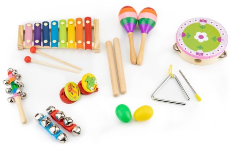 Zestaw muzyczny 14 instrumentów + torba ECOTOYS ECOTOYS Zestaw muzyczny 14 instrumentów + torba ECOTOYS ECOTOYS