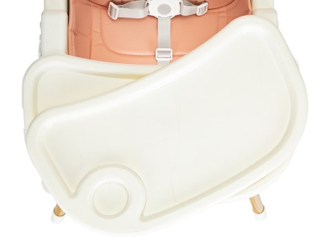 Krzesełko fotelik do karmienia 2w1 różowe ECOTOYS ECOTOYS Krzesełko fotelik do karmienia 2w1 różowe ECOTOYS ECOTOYS