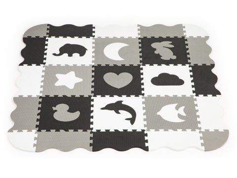 Mata piankowa z płotkiem puzzle suchy basen 25el ECOTOYS ECOTOYS