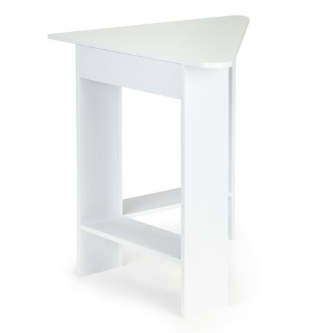 Nowoczesne biurko komputerowe narożne białe ModernHome ModernHome Nowoczesne biurko komputerowe narożne białe ModernHome ModernHome