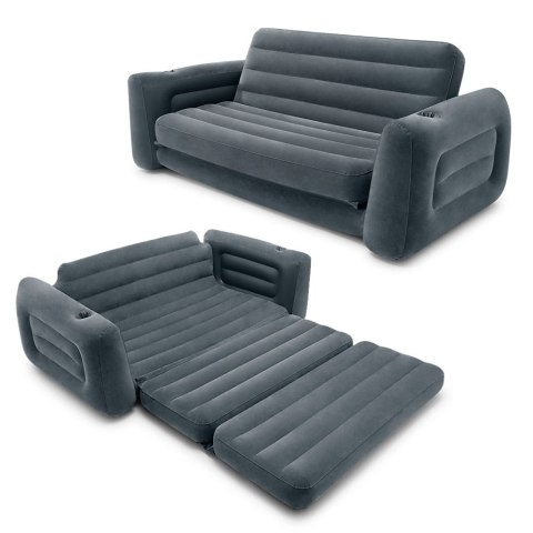 Sofa dmuchana rozkładana duże łóżko materac 2w1 INTEX 66552 INTEX Sofa dmuchana rozkładana duże łóżko materac 2w1 INTEX 66552 INTEX