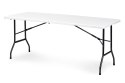 Stół cateringowy 180 cm składany w walizkę biały ModernHome ModernHome