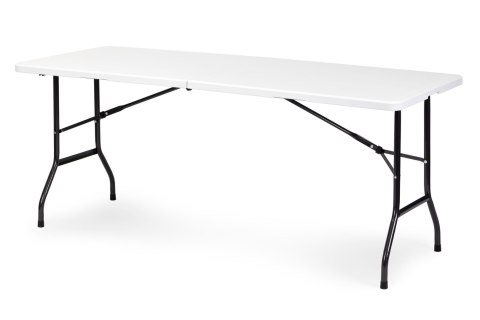 Stół cateringowy 180 cm składany w walizkę biały ModernHome ModernHome Stół cateringowy 180 cm składany w walizkę biały ModernHome ModernHome