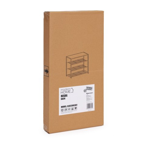 Szafka na buty stojak regał półka loft 3 poziomy ModernHome ModernHome Szafka na buty stojak regał półka loft 3 poziomy ModernHome ModernHome