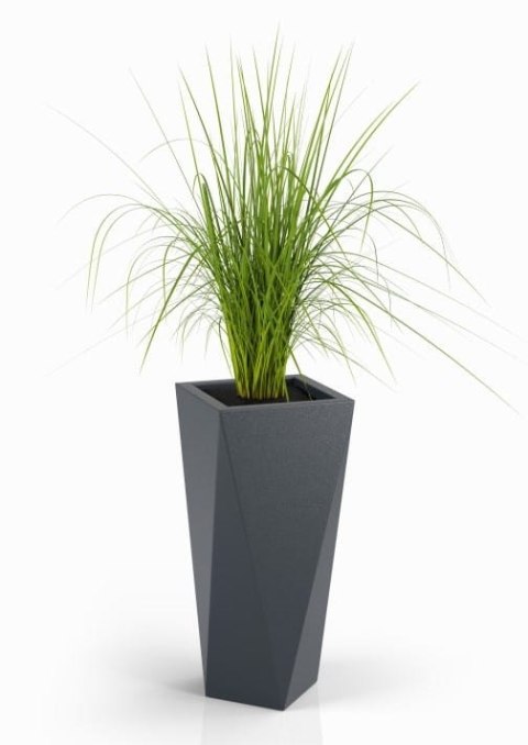 Designerska donica MONUMO VASO Antracyt MONUMO