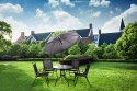 Komplet mebli ogrodowych stolik 4 krzesła parasol MultiGarden MultiGarden