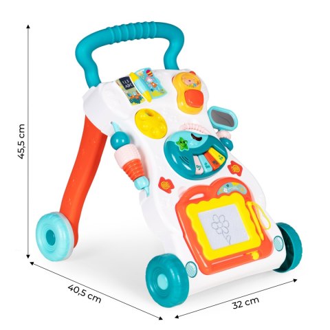 Pchacz edukacyjny dla dzieci dźwięki tablica + 6 miesięcy HUANGER Pchacz edukacyjny dla dzieci dźwięki tablica + 6 miesięcy HUANGER
