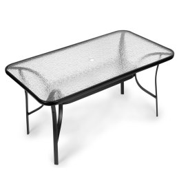 Stół ogrodowy szklany 140x80 cm taras balkon MultiGarden MultiGarden