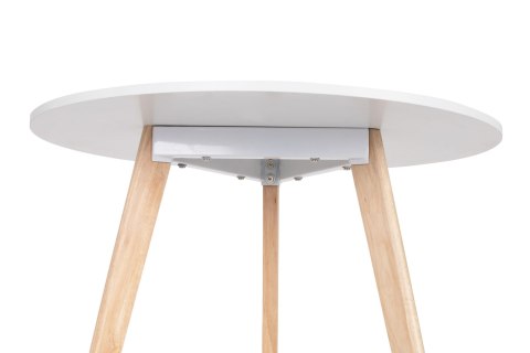 Stół stolik nowoczesny drewniany do salonu kuchni 80 cm ModernHome Stół stolik nowoczesny drewniany do salonu kuchni 80 cm ModernHome