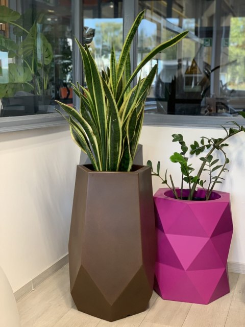 Designerska donica MONUMO BARI Biała MONUMO Designerska donica MONUMO BARI Biała MONUMO
