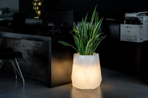Designerska donica MONUMO FLAVI Biała MONUMO Designerska donica MONUMO FLAVI Biała MONUMO