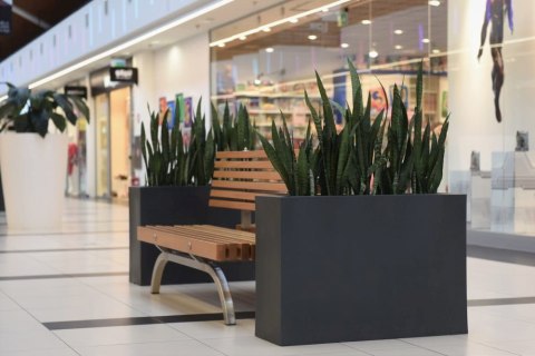 Designerska donica MONUMO LONGERINO Biała MONUMO Designerska donica MONUMO LONGERINO Biała MONUMO