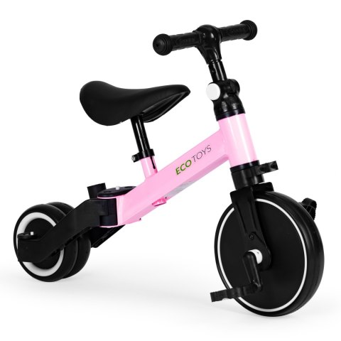 Rower trójkołowy biegowy 2w1 rączka do prowadzenia ECOTOYS ECOTOYS Rower trójkołowy biegowy 2w1 rączka do prowadzenia ECOTOYS ECOTOYS
