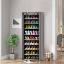 Szafa tekstylna materiałowa garderoba z półkami na ubrania i buty ModernHome ModernHome