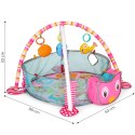 Duża mata edukacyjna 3w1 kojec 30 piłek 0+ ECOTOYS ECOTOYS