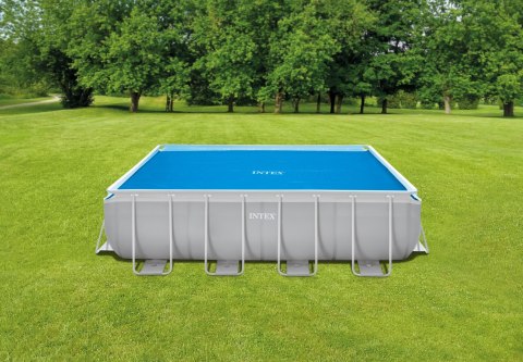 Mata solarna pokrywa do basenu stelażowego 400x200 cm INTEX 28028 INTEX Mata solarna pokrywa do basenu stelażowego 400x200 cm INTEX 28028 INTEX