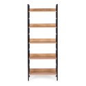 Regał loftowy wysoki 5 półek metal MDF ModernHome ModernHome
