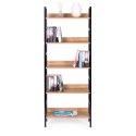Regał loftowy wysoki 5 półek metal MDF ModernHome ModernHome