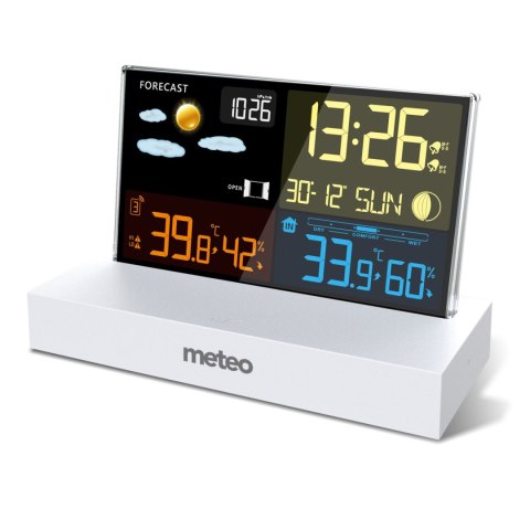 Stacja pogodowa METEO SP110B z DCF biała METEO Stacja pogodowa METEO SP110B z DCF biała METEO