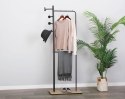Wieszak Stojący Podłogowy na ubrania półka na buty ModernHome