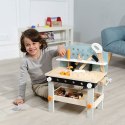 Drewniany warsztat dla dzieci stół narzędziowy 38 elementów ECOTOYS ECOTOYS