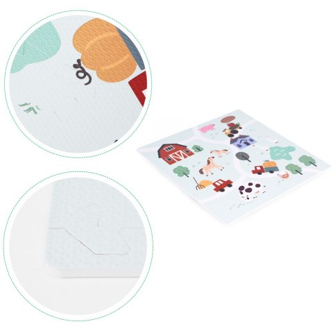 Duża mata piankowa EVA dla dzieci Farma 90,5x90,5 cm 21 el. ECOTOYS ECOTOYS Duża mata piankowa EVA dla dzieci Farma 90,5x90,5 cm 21 el. ECOTOYS ECOTOYS