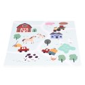 Duża mata piankowa EVA dla dzieci Farma 90,5x90,5 cm 21 el. ECOTOYS ECOTOYS