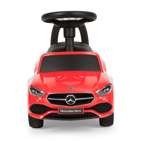 Jeździk autko Mercedes C CLASS interaktywna kierownica dźwięki czerwony MULTISTORE Jeździk autko Mercedes C CLASS interaktywna kierownica dźwięki czerwony MULTISTORE