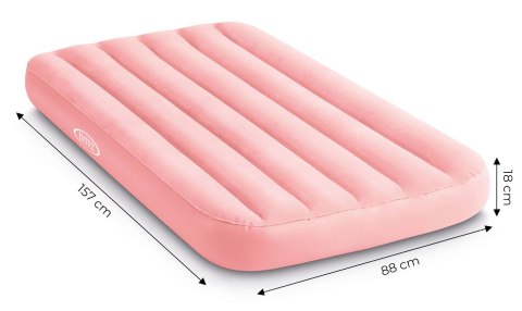 Materac dmuchany dla dzieci do spania 157x88x18 cm różowy INTEX 66803NP PINK INTEX Materac dmuchany dla dzieci do spania 157x88x18 cm różowy INTEX 66803NP PINK INTEX