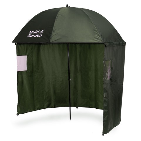 Parasol wędkarski z osłoną ściankami namiot wodoodporny regulacja wysokości MultiGarden MultiGarden Parasol wędkarski z osłoną ściankami namiot wodoodporny regulacja wysokości MultiGarden MultiGarden