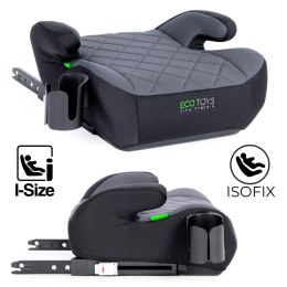 Podkładka ISOFIX samochodowa siedzisko dla dzieci i-SIZE uchwyt na napoje wzrost 125-150 cm ECOTOYS ECOTOYS