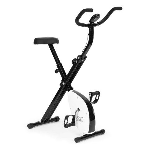 Rowerek treningowy rower stacjonarny fitness mechaniczny licznik komputer płynna regulacja - biały ModernHome ModernHome Rowerek treningowy rower stacjonarny fitness mechaniczny licznik komputer płynna regulacja - biały ModernHome ModernHome