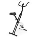 Rowerek treningowy rower stacjonarny fitness mechaniczny licznik komputer płynna regulacja - biały ModernHome ModernHome