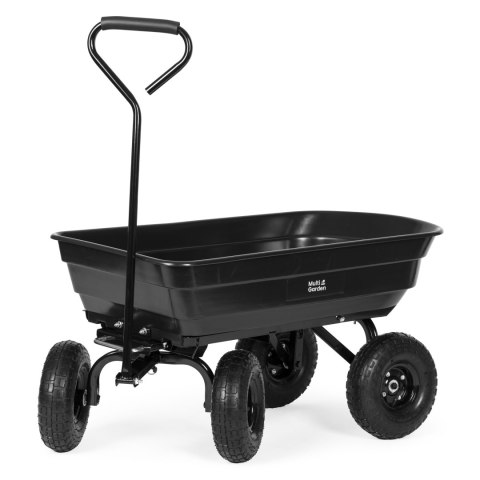 Wózek transportowy ogrodowy taczka wywrotka 75L 200 kg duże pompowane koła MultiGarden MultiGarden Wózek transportowy ogrodowy taczka wywrotka 75L 200 kg duże pompowane koła MultiGarden MultiGarden