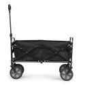 Wózek transportowy składany duży wózek ogrodowy plażowy czarny 47x105 cm MultiGarden MultiGarden