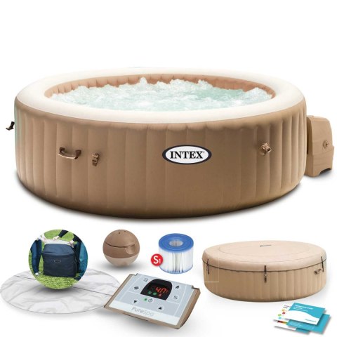 Nadmuchiwane jacuzzi hydromasaż 4 os. 196x71 cm akcesoria premium INTEX 28426 INTEX