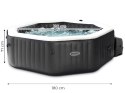 Nadmuchiwane jacuzzi ośmiokątne hydromasaż 4 os. 180x71 cm akcesoria premium INTEX 28458 INTEX