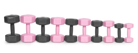 Hantle sześciokątne zestaw 2x2 kg ciężarki do ćwiczeń obciążniki fitness szare ModernHome ModernHome Hantle sześciokątne zestaw 2x2 kg ciężarki do ćwiczeń obciążniki fitness szare ModernHome ModernHome