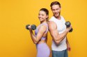 Hantle sześciokątne zestaw 2x4 kg ciężarki do ćwiczeń obciążniki fitness szare ModernHome ModernHome Hantle sześciokątne zestaw 2x4 kg ciężarki do ćwiczeń obciążniki fitness szare ModernHome ModernHome
