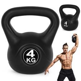 Kettlebell kettle 4 kg do ćwiczeń hantla kula odważnik obciążenie ciężar fitness ModernHome ModernHome