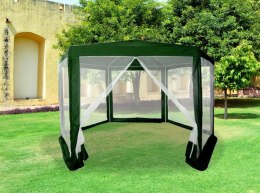 Namiot pawilon ogrodowy handlowy 2x2x2 m z moskitierą zielony MultiGarden MultiGarden
