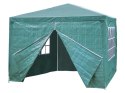 Namiot pawilon ogrodowy handlowy 3x3 m 4 ścianki zielony MultiGarden MultiGarden