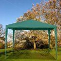 Namiot pawilon ogrodowy handlowy 3x3 m 4 ścianki zielony MultiGarden MultiGarden