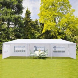 Namiot pawilon ogrodowy handlowy 3x9 m 8 ścianek biały MultiGarden MultiGarden