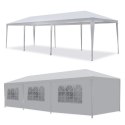 Namiot pawilon ogrodowy handlowy 3x9 m 8 ścianek biały MultiGarden MultiGarden